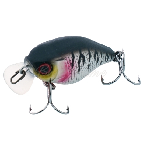 Воблер JACKALL Chubby 38 Silent цв. uv mat silver tiger фото 1