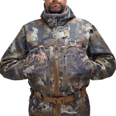 Вейдерсы SITKA Delta Zip Wader New цвет Optifade Timber фото 4