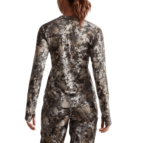 Термокофта SITKA WS Core Merino 120 LS Crew цвет Optifade Elevated II фото 3