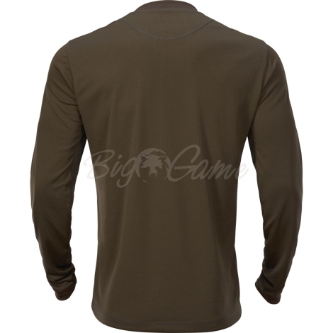 Лонгслив HARKILA Mountain Hunter L/S T-Shirt цвет Hunting Green / Shadow Brown фото 3