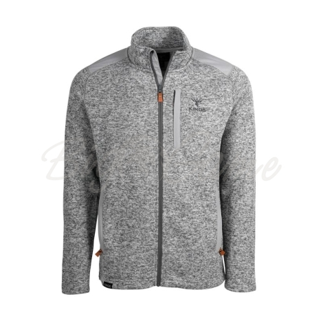 Толстовка KING'S Lifestyle Full Zip Sweater цвет Heather Grey фото 1