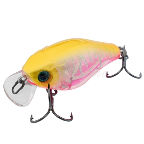 Воблер JACKALL Chubby 41 Silent цв. clear chartreuse tiger фото 1