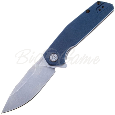 Нож складной полуавтоматический KERSHAW Lucid сталь 8Cr13MOV рукоять Нейлон, сталь цв. Синий фото 1