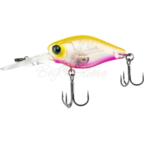 Воблер JACKALL Diving Chubby 41 мм цв. clear chartreuse tiger фото 2