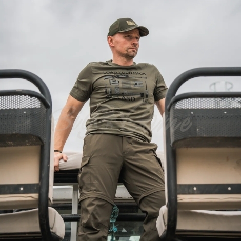Футболка SEELAND Packing T-Shirt цвет Grape leaf фото 2