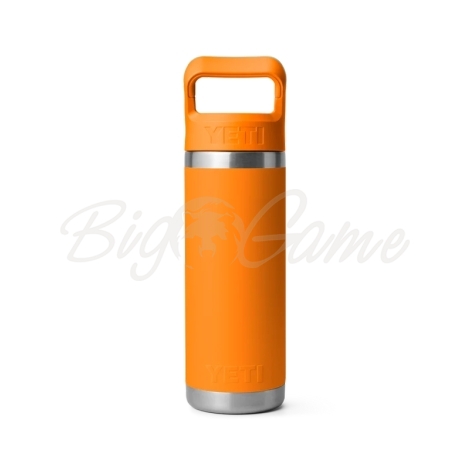 Термобутылка YETI Rambler Straw Cap 532 цвет King Crab Orange фото 3