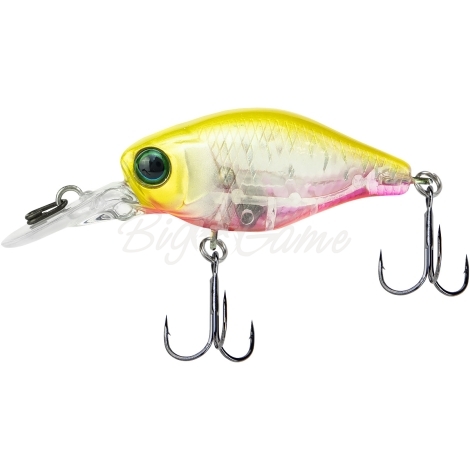 Воблер JACKALL Chubby 41 MR цв. clear chartreuse tiger фото 2