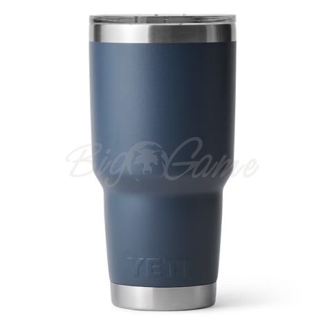Термокружка YETI Rambler Tumbler w/Magslider Lid 887 New цвет Navy фото 3