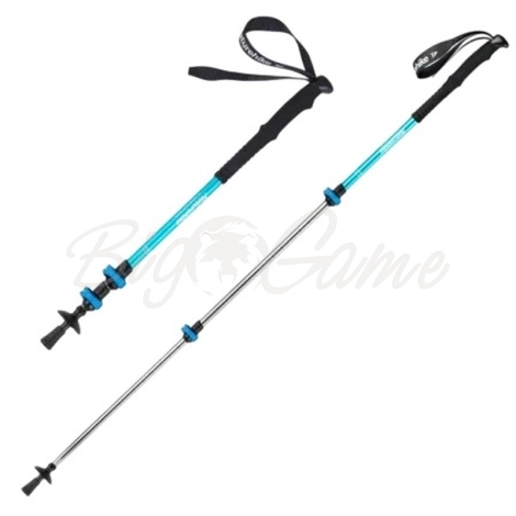 Палка треккинговая NATUREHIKE Qing Xue Base цв. Sky Blue фото 2