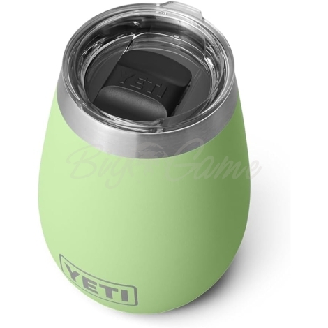 Термостакан YETI Rambler Wine Tumbler w/Magslider Lid 296 цвет Key Lime фото 3