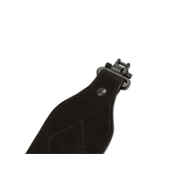 Ремень погонный ALLEN Sling-Rifle Suede Deer Head with Swivels цв. Brown превью 6