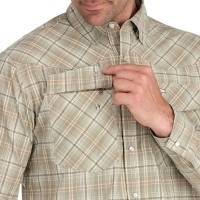 Рубашка SIMMS Brackett LS Shirt цвет Dark Stone Classic Plaid превью 2