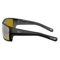 Очки поляризационные COSTA DEL MAR Reefton Pro 580G р. L цв. Matte Black цв. ст. Sunrise Silver Mirror превью 5