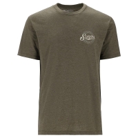 Футболка SIMMS Circle Lockup T-Shirt цвет Military Heather