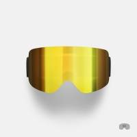 Маска WHITELAB Team One цв. Black цв. ст. Gold