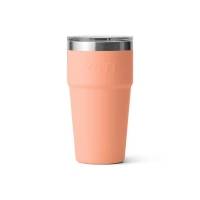 Термокружка YETI Rambler Stackable w/Magslider 591 цвет Peach превью 2