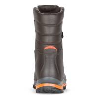 Ботинки охотничьи AKU Riserva High 200 GTX цвет Brown / Fluo Orange превью 4