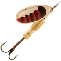 gold black / red
