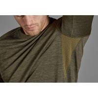 Термокофта SEELAND Active L/S T-shirt цвет Pine green превью 4