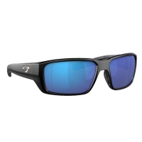 Очки поляризационные COSTA DEL MAR Fantail Pro 580G цв. Matte Black цв. ст. Blue Mirror