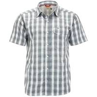 Рубашка SIMMS Big Sky SS Shirt цвет Steel / Pool Plaid