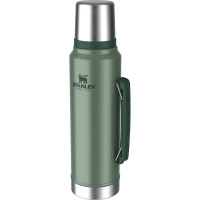 Термос STANLEY Classic 1 л (тепло 24 ч / холод 24 ч) цвет тёмно-зелёный превью 2