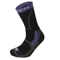Носки LORPEN T3MWE T3 Women Midweight Hiker Eco цвет black / purple