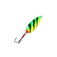 Блесна колеблющаяся KUUSAMO Hauki 80/22 (незацепляйка) код цв. BL/GR/Fye-S