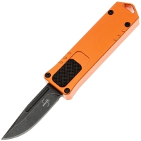 Нож складной автоматический BOKER USB OTF 2.0 сталь D2 рукоять Алюминий цв. Оранжевый