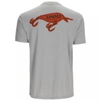 Футболка SIMMS Square Bill T-Shirt цвет Cinder Heather превью 2