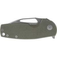 Нож складной SOG Stout FLK сталь D2 рукоять G-10 цв. Зеленый превью 2