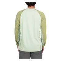 Термокофта SIMMS Solarflex LS Crewneck - Solid цвет Lt.Green / Sage Heather превью 4