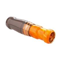 Манок на белолобого гуся D.E.D CUSTOM CALLS Зов вдовы Call of widow Short barrel (делрин) цв. Оранжевый перламутр превью 4