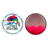 Червь NYASKI.CLUB Лапша (Доширак) аттр. Сыр (12 шт.) цв. Розовый