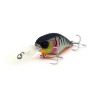 Воблер JACKALL DD Chubby 38F цв. uv mat silver tiger превью 2