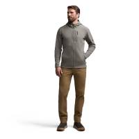 Толстовка SITKA Snowcrest Full-Zip Hooded Fleece цвет Woodsmoke Heather превью 8