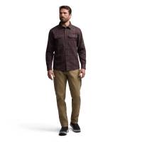 Рубашка SITKA Hardwood Hvy Wt Flannel цвет Cherry Wood Fall Plaid превью 4
