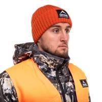 Шапка SKRE Ontario Cuffed Fleece Beanie цвет оранжевый превью 2
