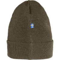 Шапка FJALLRAVEN Classic Knit Hat цв. 633 Dark Olive превью 4