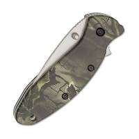 Нож складной полуавтоматический KERSHAW Scallion Camo сталь 420НС рукоять Алюминий 6061 T-6 цв. Камуфляж превью 2