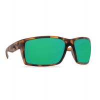 Очки поляризационные COSTA DEL MAR Reefton W580 р. L цв. Matte Retro Tortoise цв. ст. Green Mirror Glass