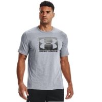 Футболка UNDER ARMOUR Boxed Sportstyle Ss цвет Gray
