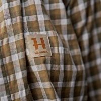 Рубашка HARKILA Fjell L/S Shirt Women цвет Dark olive check превью 7