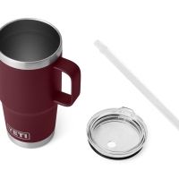 Термокружка YETI Rambler Straw Mug 710 цвет Wild Vine Red превью 2