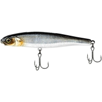 Воблер JACKALL Mud Sucker 110 цв. hl silver & black превью 2