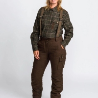Полукомбинезон PINEWOOD WS Smaland abisko Hunting Trousers 2.0 цвет Suede Brown превью 2