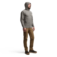 Толстовка SITKA Snowcrest Full-Zip Hooded Fleece цвет Woodsmoke Heather превью 7
