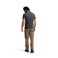 Поло SITKA Essential SS Polo цвет Obsidian Heather превью 8