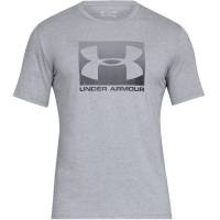 Футболка UNDER ARMOUR Boxed Sportstyle Ss цвет Gray превью 3