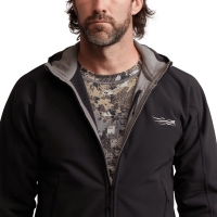 Толстовка SITKA Alpha Fleece Hooded Jacket цвет Black превью 3